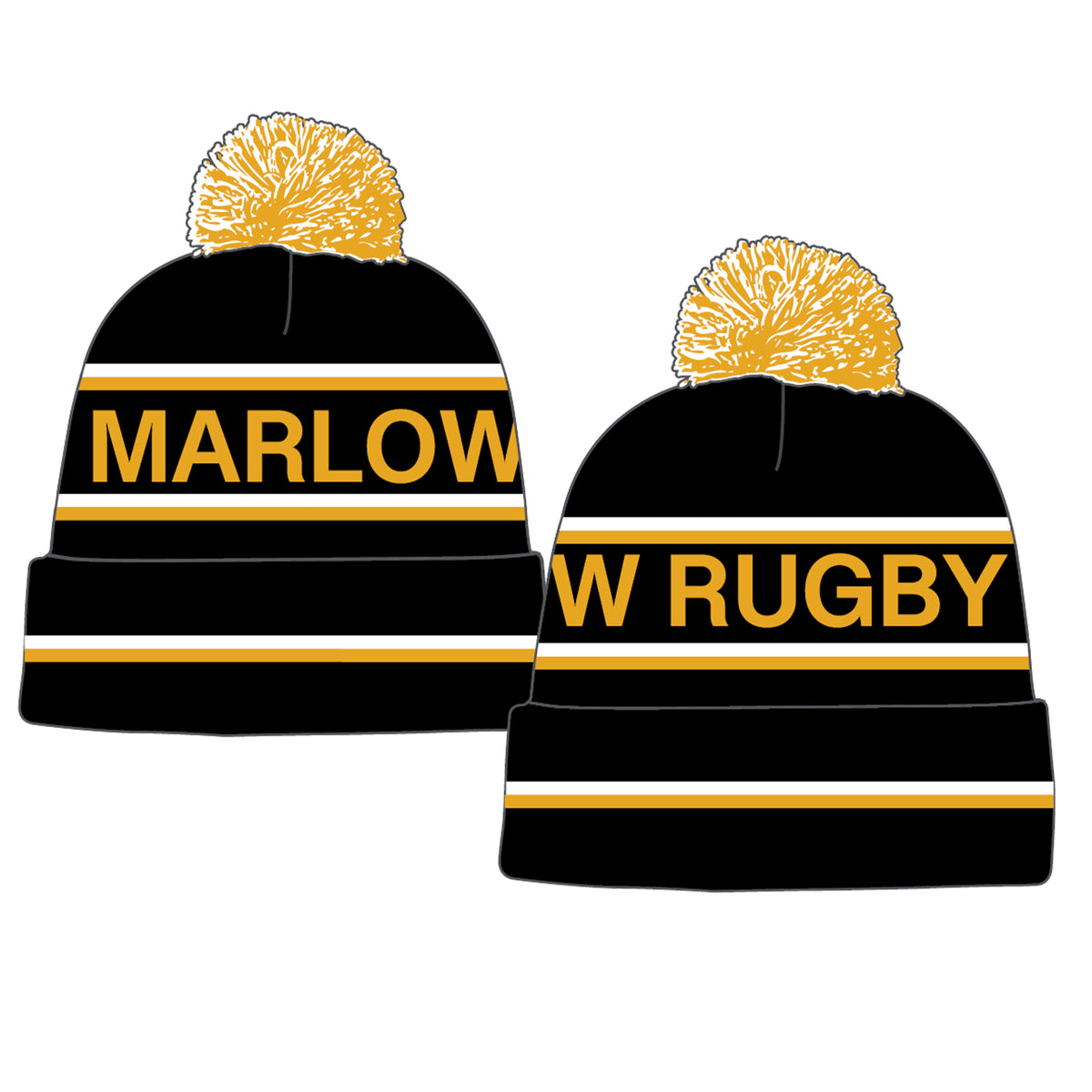 Marlow RFC Bobble Hat One Size