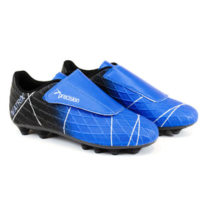 Precision Matrix Junior Football Boots FG: Blue/Black/Silver