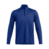 Under Armour Mens MatchPlay 1/4 Zip: Tech Blue