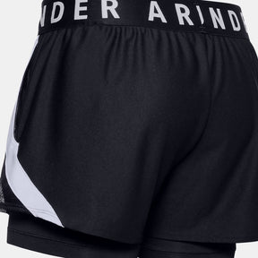 Under Armour Womens Play Up 2in1 Shorts: Black