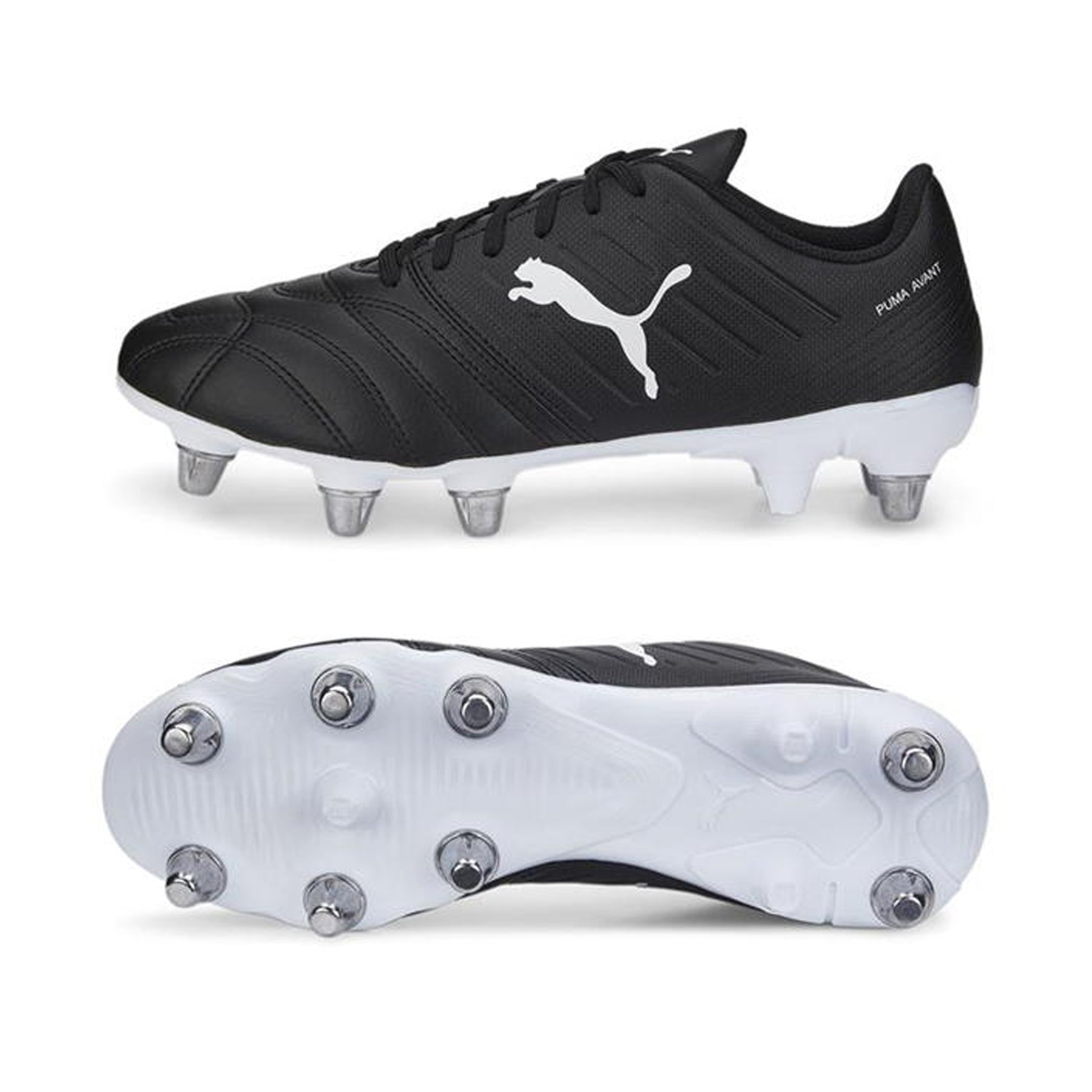 Puma Avant Rugby Boots Black White