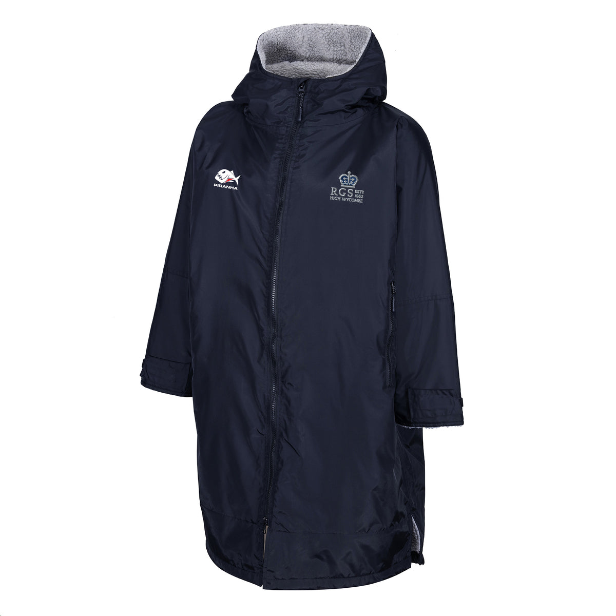 RGS Senior Waterproof Changing Robe: Navy