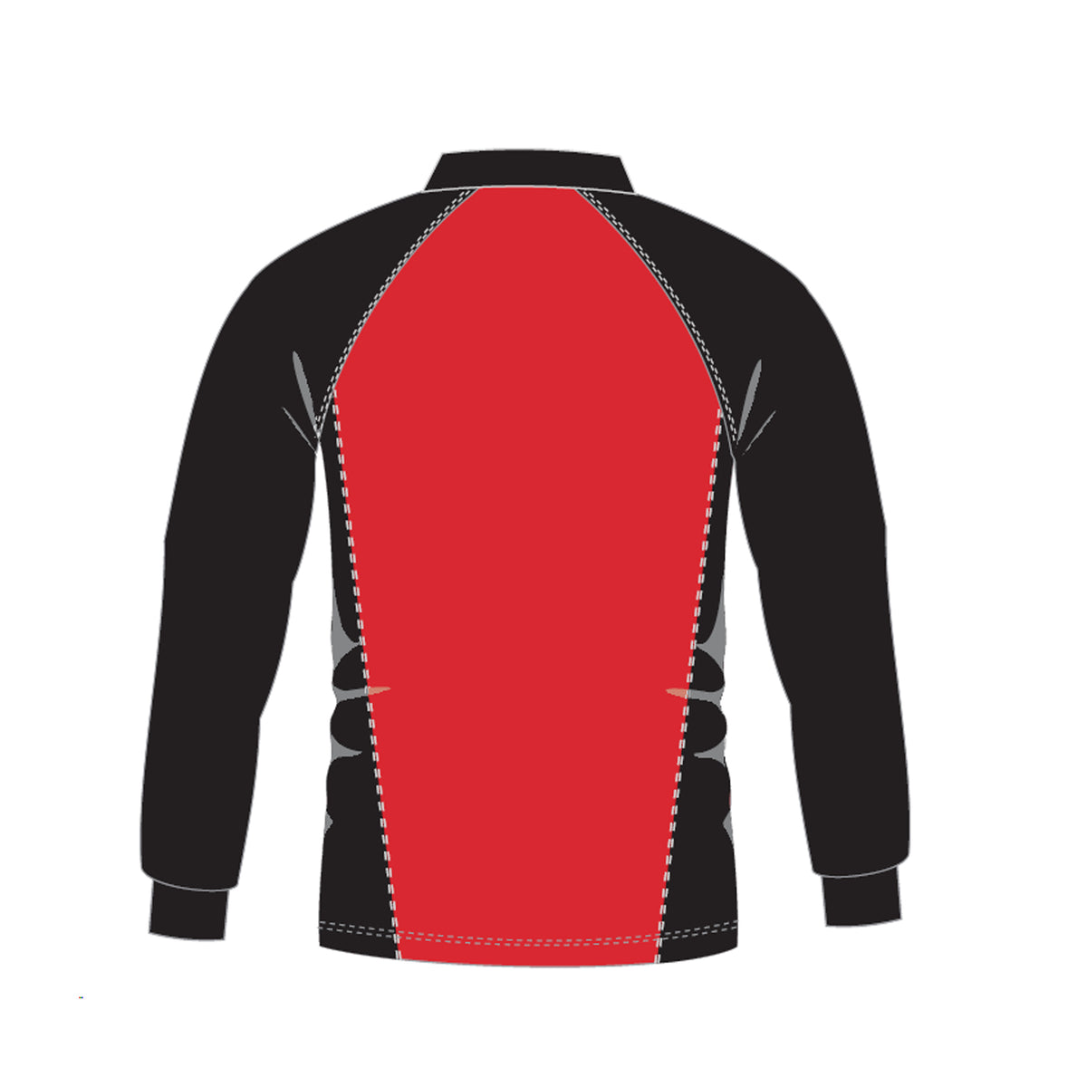 Great Marlow School Rugby Jersey: Red/Black