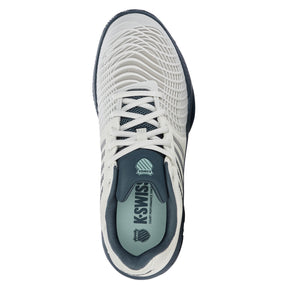 K Swiss Express Light 3 HB Mens Tennis Shoes: White/Moonstruck/Indian Teal