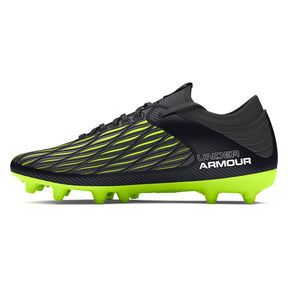 Under Armour Magnetico Select 4 FG Football Shoes: Black/Anthracite/White