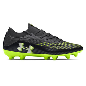 Under Armour Magnetico Select 4 FG Football Shoes: Black/Anthracite/White