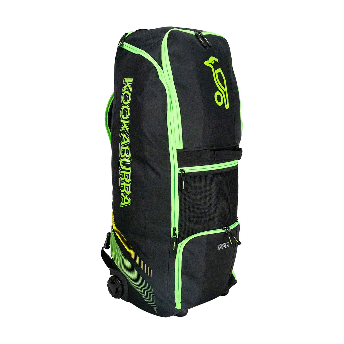 Kookaburra WD2000 Duffle Bag: Black/Green