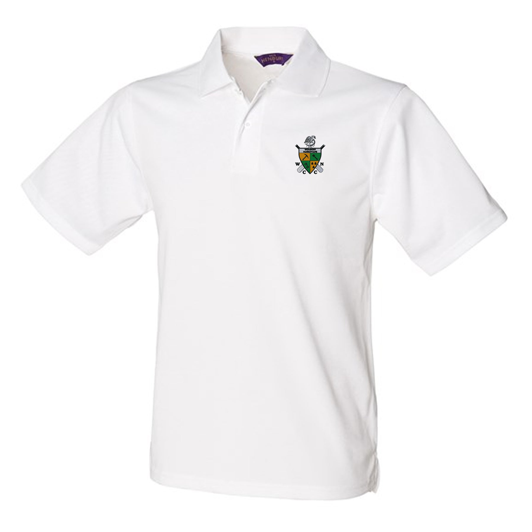 Wooburn Narkovians CC Casual Polo Shirt: White