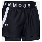 Under Armour Womens Play Up 2in1 Shorts: Black