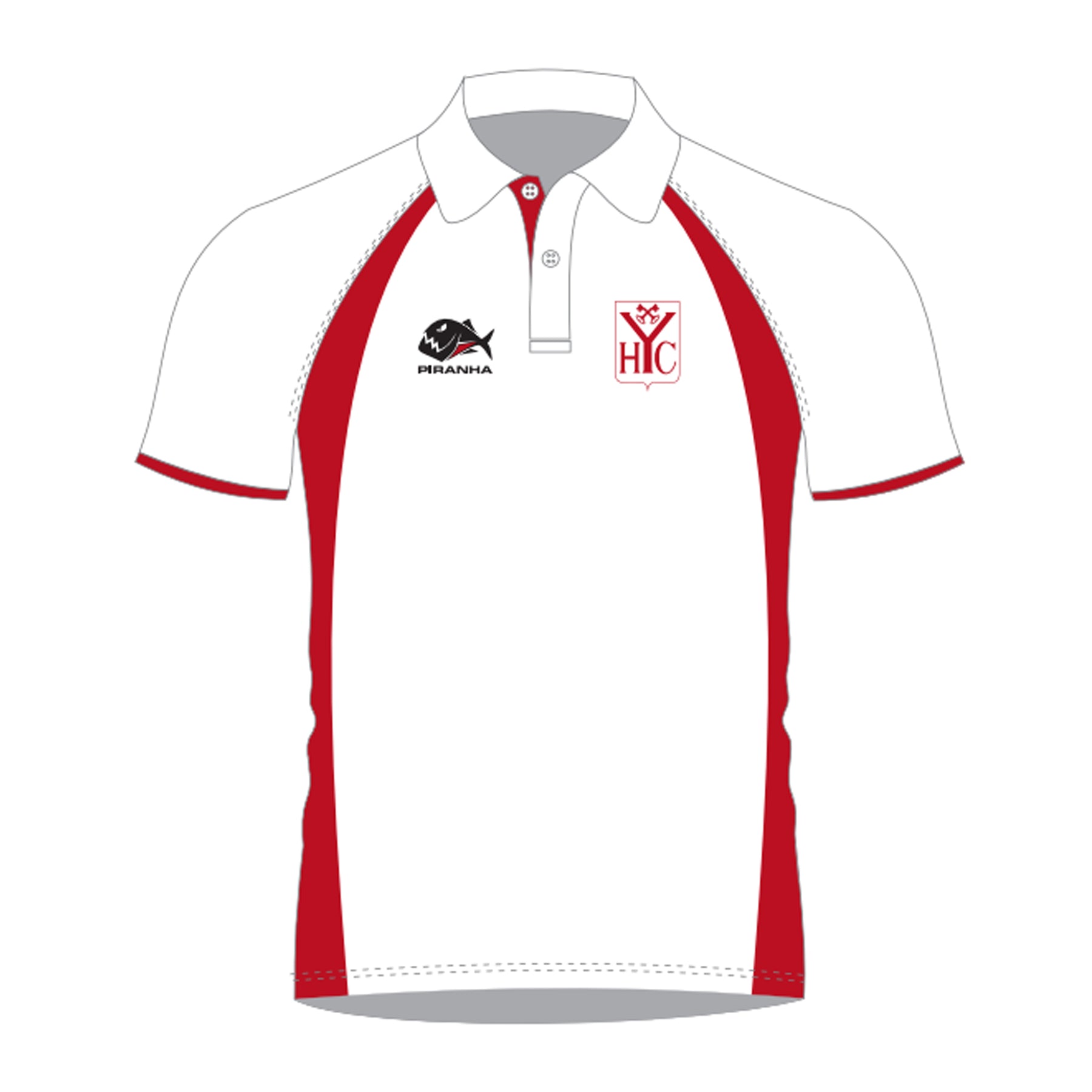 Yateley HC Mens Playing Shirt Away: White