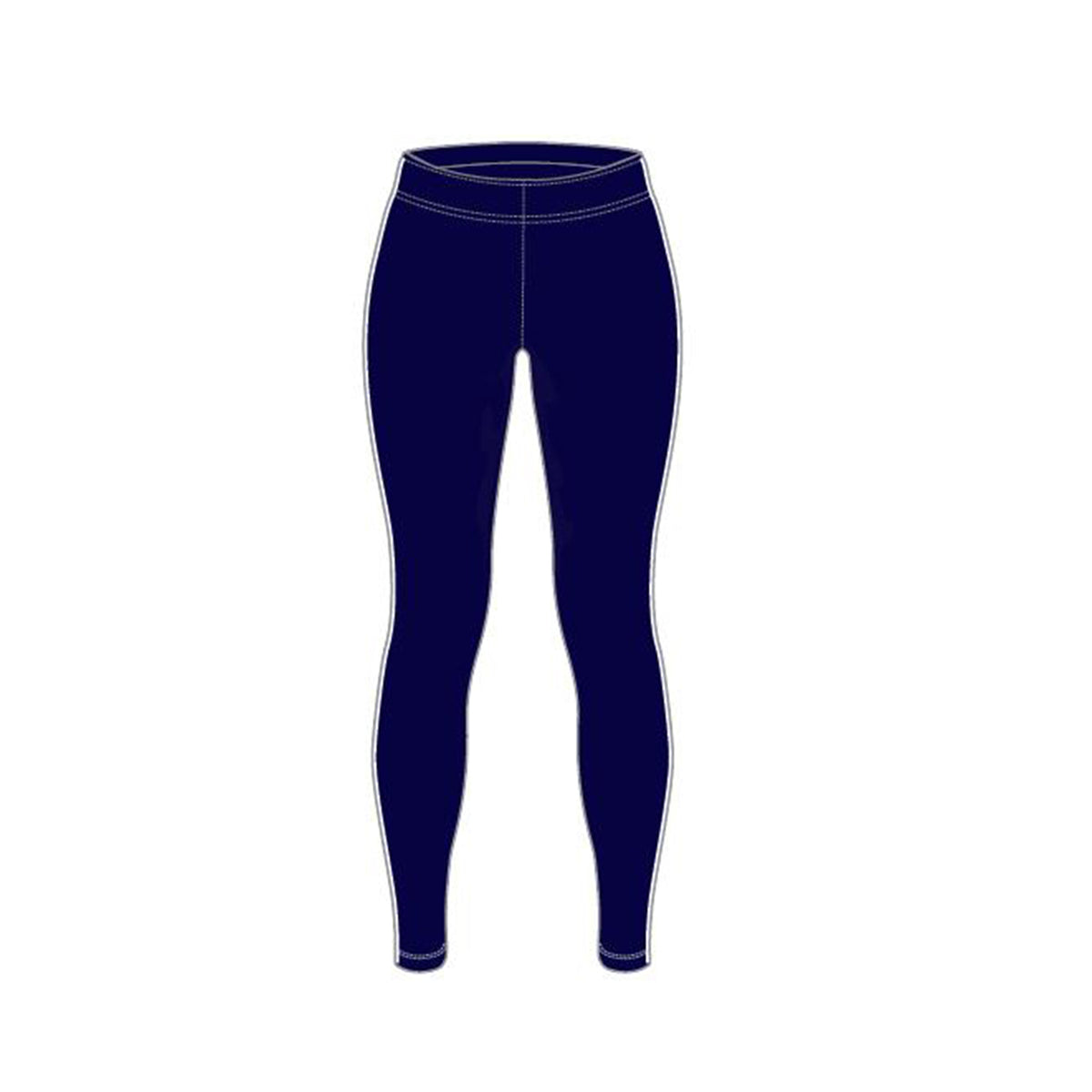 Piranha Jnr Baselayer Leggings: Navy