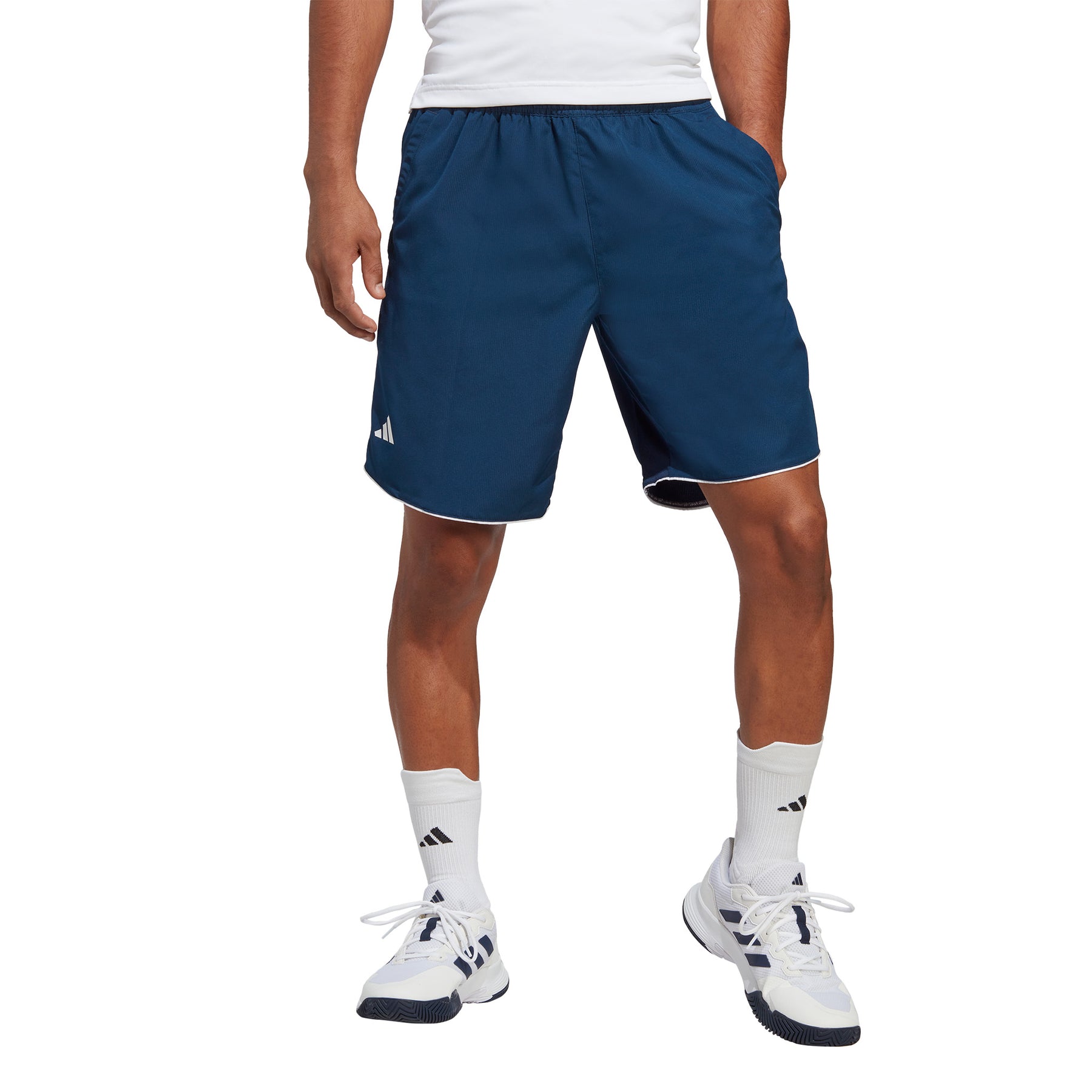 Adidas Mens Club Tennis Shorts: Navy