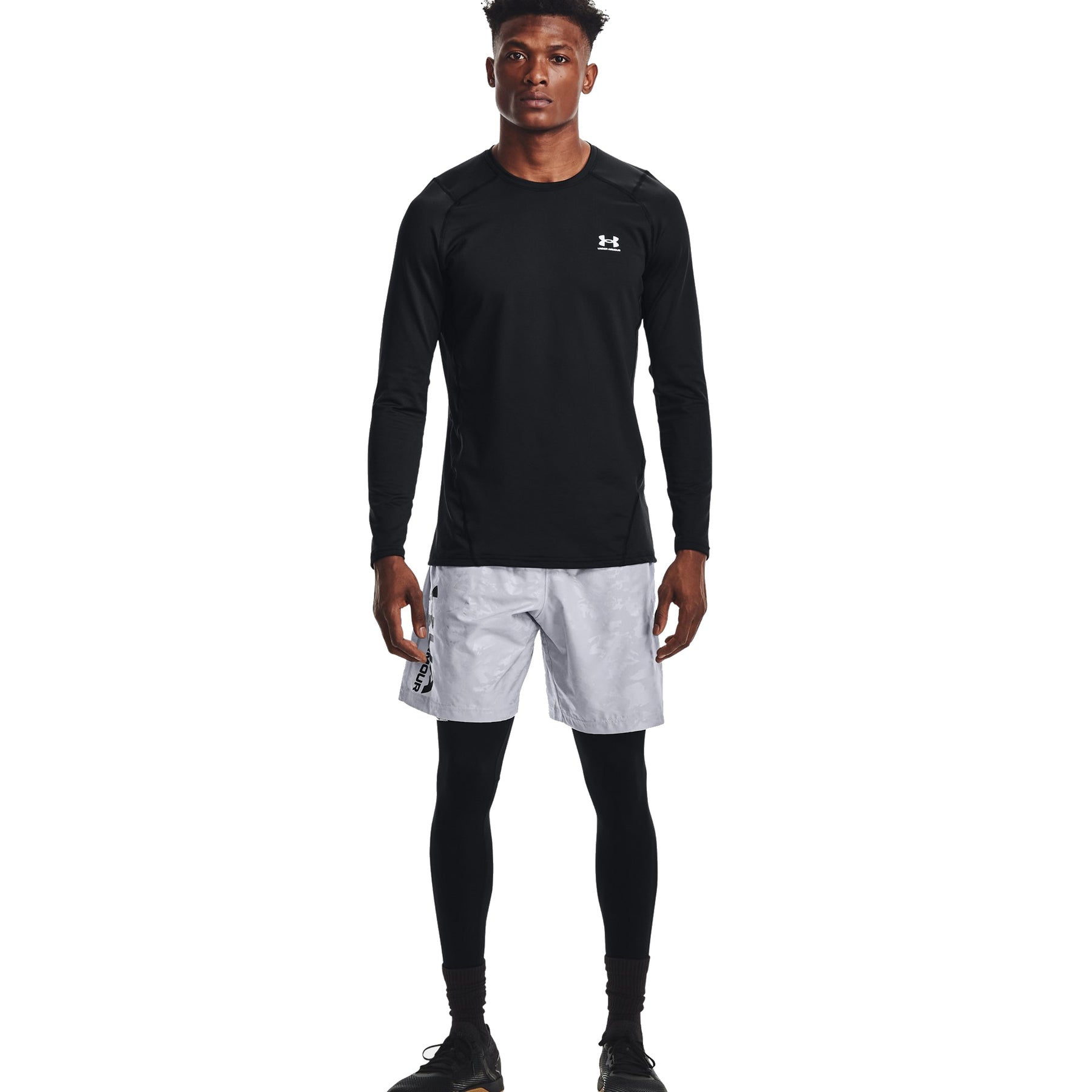 Under Armour Mens Coldgear Baselayer Leggings: Black