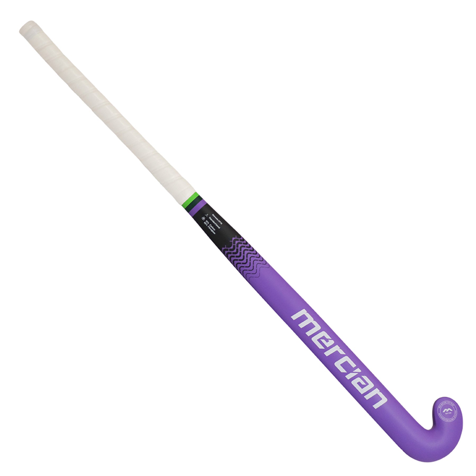 Mercian Genesis CF15 Pro Hockey Stick: Black/Purple